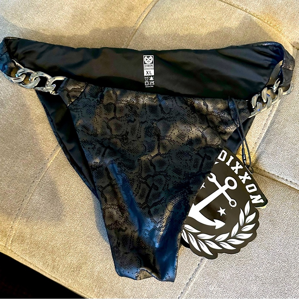 WOMEN'S DIXXON GOLD DIGGER BIKINI BOTTOM - QUEEN COBRA XL